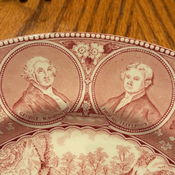 Vintage Picturesque Natural Bridge Virginia plate - Picture 14 of 14